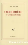 Coeur brûle, et autres romances vignette